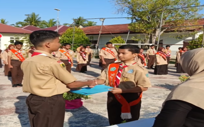 Sertijab dan Pelantikan Pengurus OSIS SMPN 10 Banda Aceh Periode 2026/2027 Berlangsung Khidmat